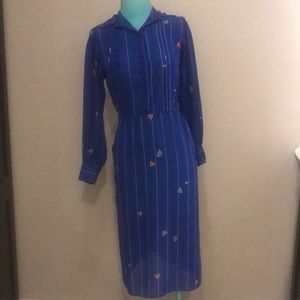 Vintage long sleeve dress